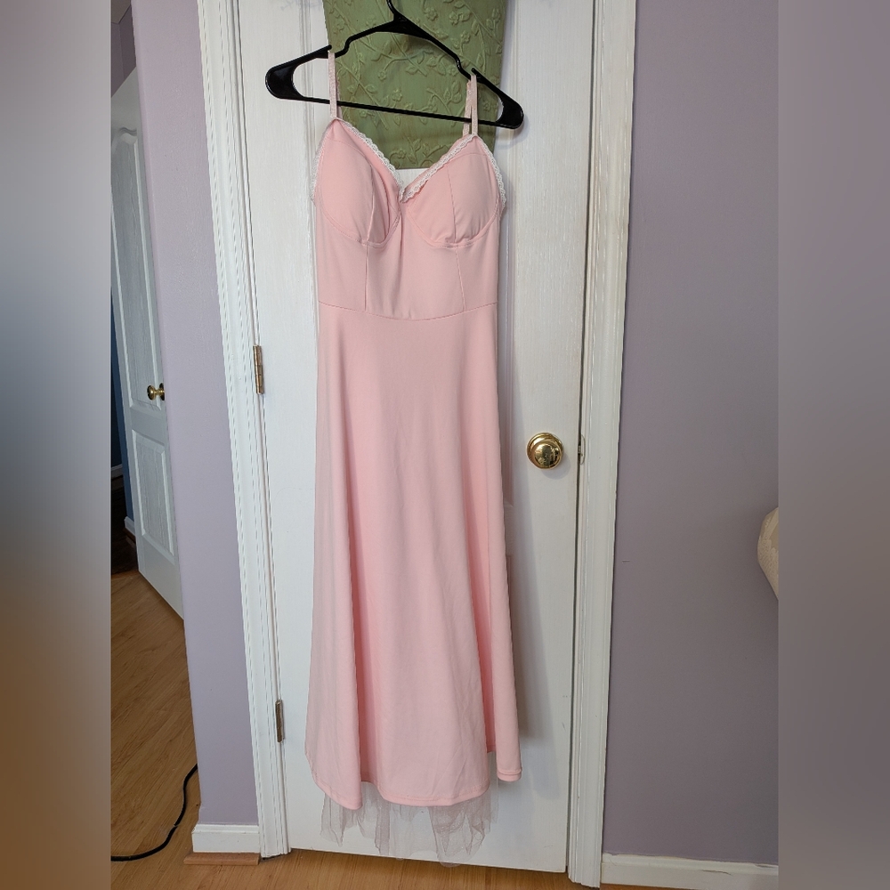 Elegant Pink Dress